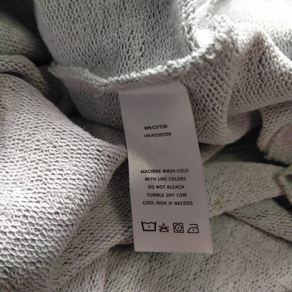 Lilla P Women's Large Gray Stretch 3/4 Sleeve Sweater Dress Casual Neutral NEW - Picture 3 of 7